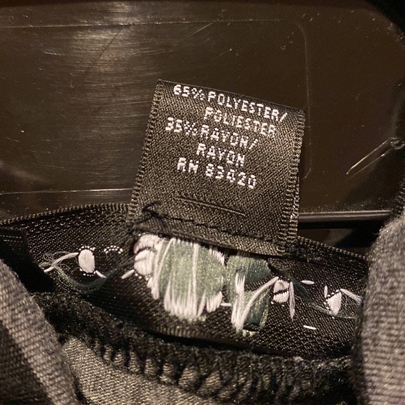 August Silk Cowl Neck Stripe Top Size Large - Picture 10 of 10